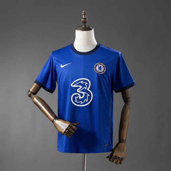 Camiseta Chelsea 2021 Retro Local - detalle escudo