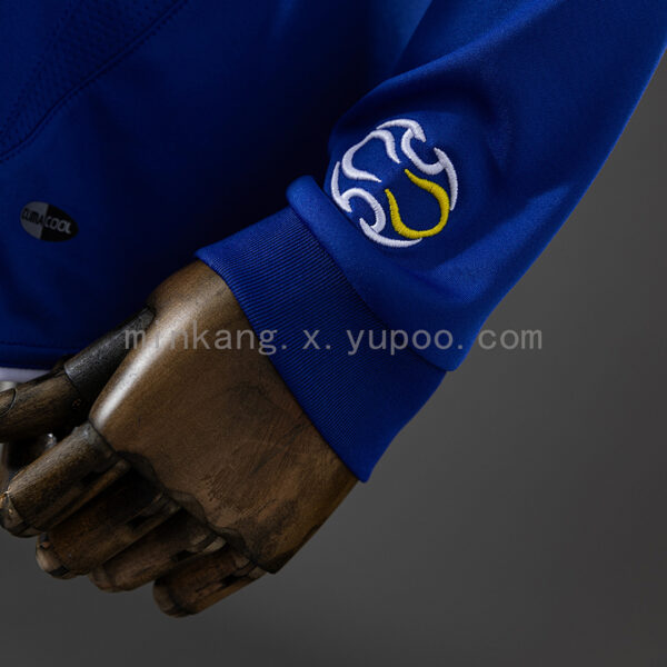 Camiseta Chelsea F.C. 2011/12 Retro Local Manga Larga - detalle escudo
