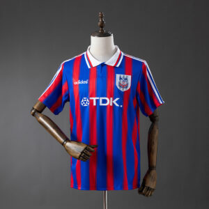 Camiseta Crystal Palace 1991/92 Retro Local - detalle escudo