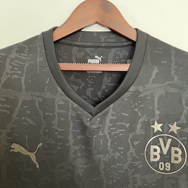 Camiseta Borussia Dortmund Edición Especial Oscura - vista trasera