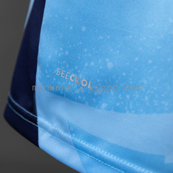 Camiseta Las Palmas 2023/24 Visita — detalle cuello frontal