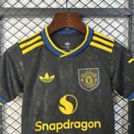Camiseta Manchester United 1988/89 Retro Tercera - detalle escudo