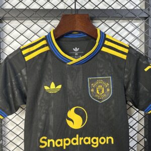 Camiseta Manchester United 1988/89 Retro Tercera - detalle escudo