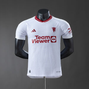 Camiseta Manchester United 2024/25 Tercera Versión Jugador - detalle emblema Manchester United