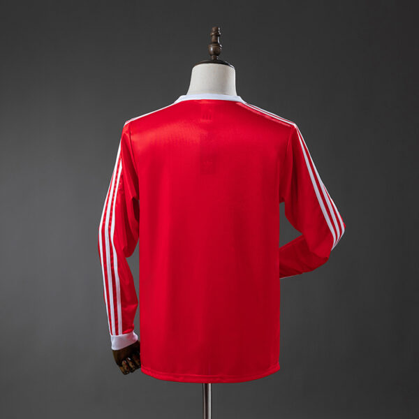 Camiseta Nottingham Forest 1979 Retro Local Manga Larga - detalle escudo