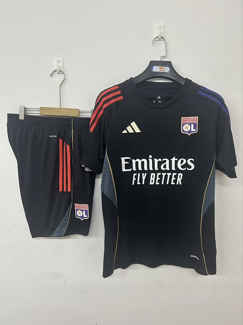 Camiseta Olympique de Lyon 2023/24 Entrenamiento Manga Larga - vista frontal