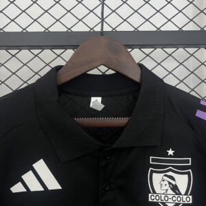 Camiseta Colo Colo 2025 Polo Entrenamiento - detalle logo Adidas