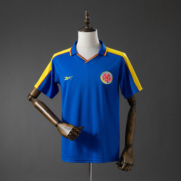 Camiseta Selección Colombia 1998 Visita - vista frontal