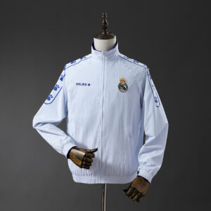 Camiseta Real Madrid 1991 Retro Entrenamiento Blanca — vista trasera