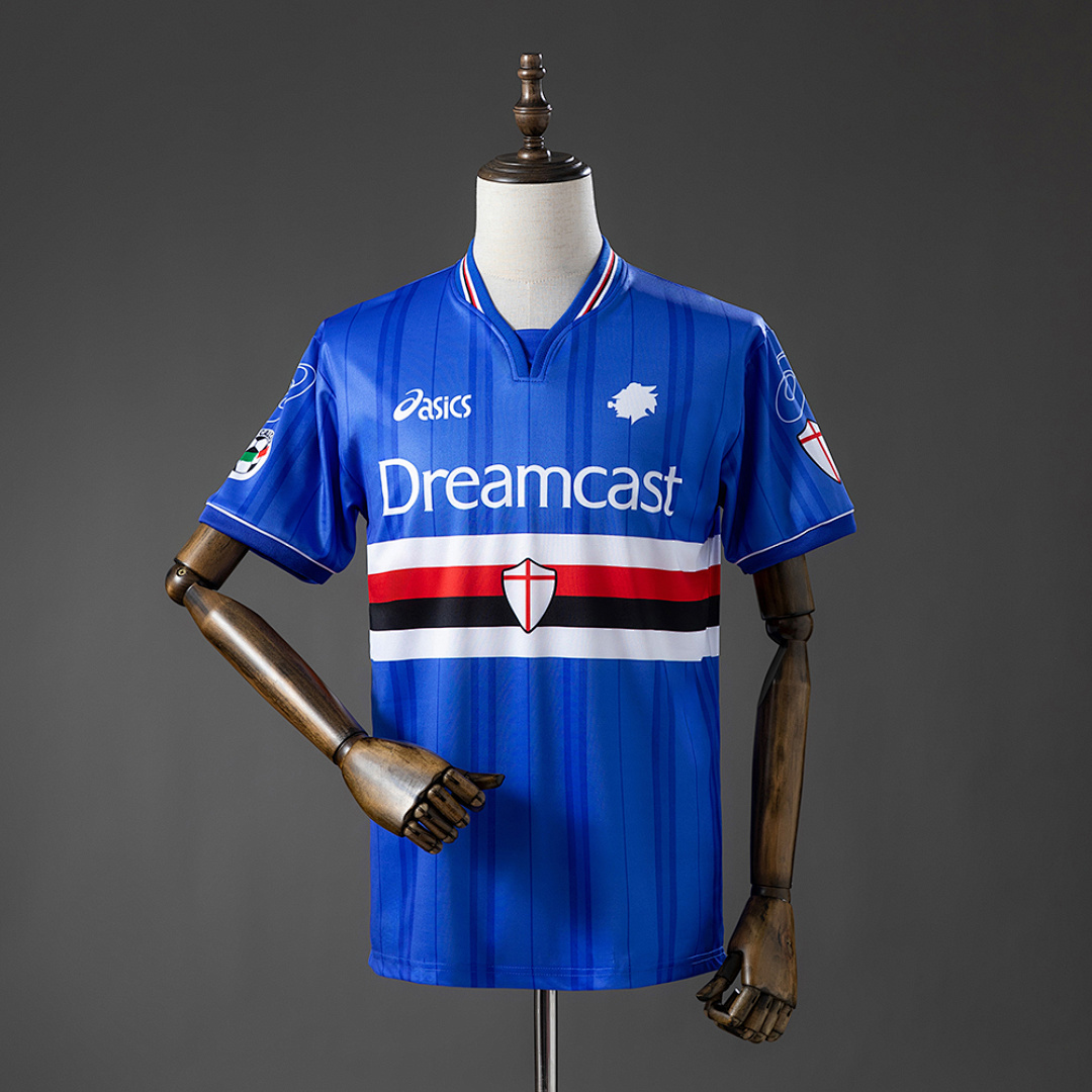 Camiseta Sampdoria 1999 Local - vista frontal