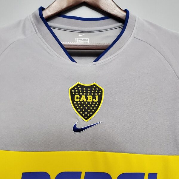 Camiseta Boca Juniors 2002 Alternativa Retro - vista trasera