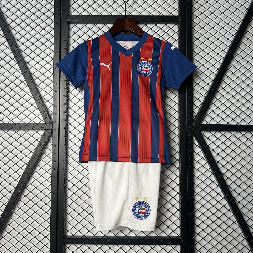 Camiseta Bahia 2024 Local — detalle escudo