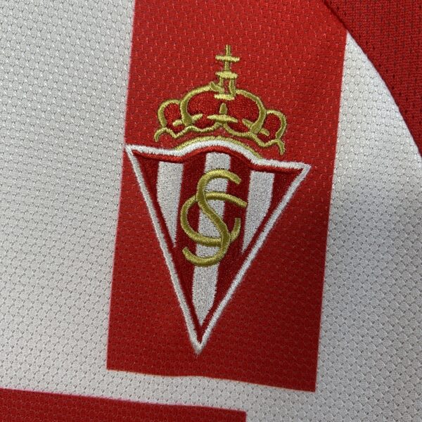 Camiseta Sporting de Gijón 2016/17 Retro Local — vista trasera