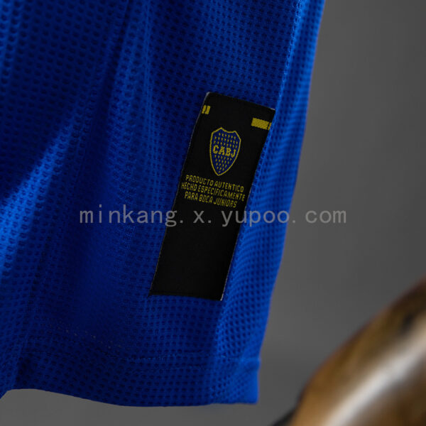 Camiseta Boca Juniors 2005 Entrenamiento Retro - detalle sponsor Goodyear