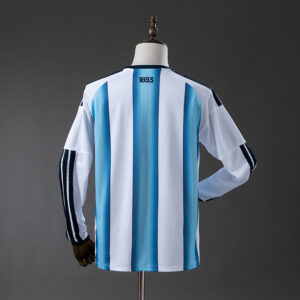 Camiseta Argentina 2026 Local Manga Larga - vista trasera