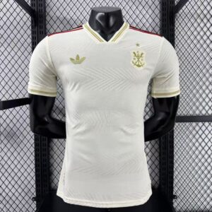 Camiseta Flamengo 2024 Tercera Versión Jugador — detalle escudo