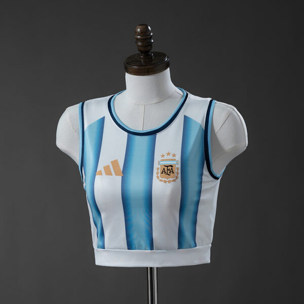 Camiseta Argentina 2026 Local Mujer - vista trasera