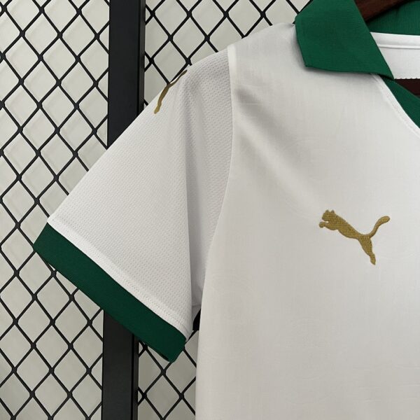 Camiseta Palmeiras 2024/25 Visita Mujer — detalle escudo