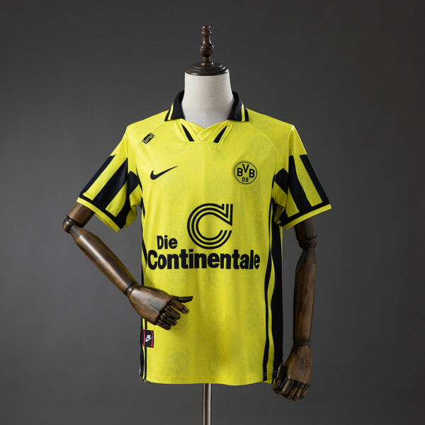 Camiseta Borussia Dortmund 1997 Retro Local - detalle