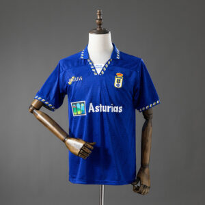 Camiseta Real Oviedo 1990/91 Retro Local — vista trasera