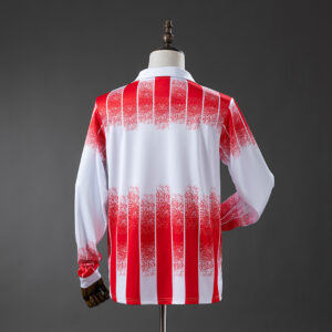 Camiseta AS Cannes 1991 Retro Local Manga Larga - vista trasera