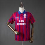 Camiseta Girondins de Bordeaux 1990/91 Retro Local - vista trasera