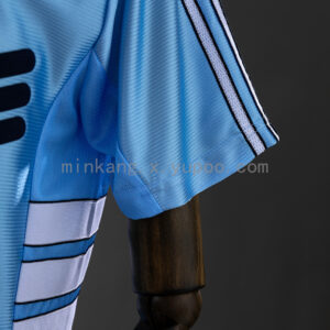 Camiseta Olympique de Marseille 1999 Retro Local - detalle cuello y botones