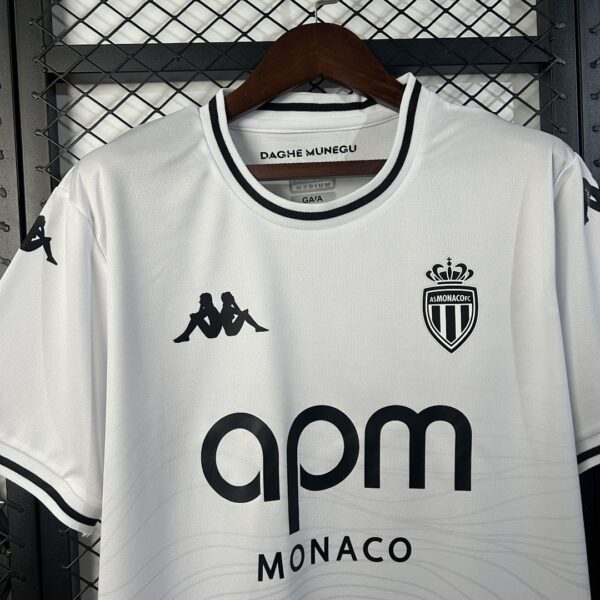 Camiseta AS Monaco 2023/24 Visita - vista trasera