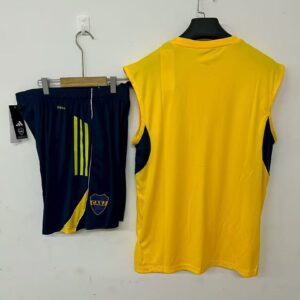 Camiseta Boca Juniors 2025/26 Entrenamiento Amarilla Sin Mangas - vista frontal