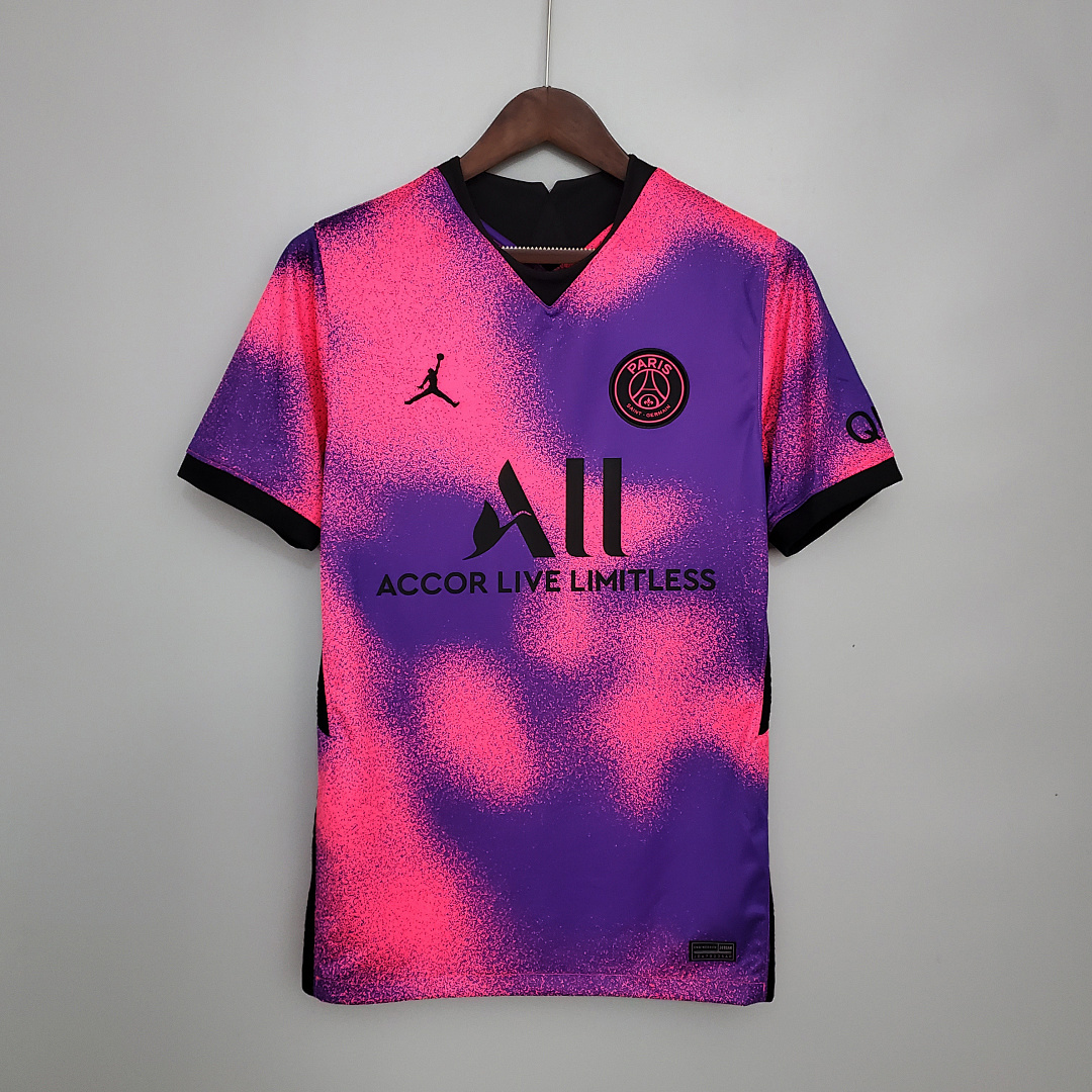 Camiseta Paris Saint-Germain 2020/21 Visita - detalle logo Jordan Jumpman
