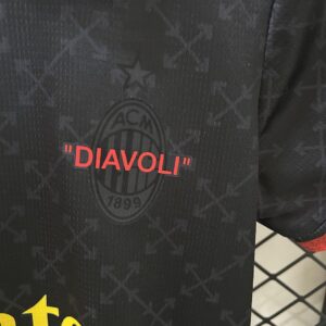 Camiseta AC Milan 2024/25 Edición Especial Diavoli Niño - vista trasera