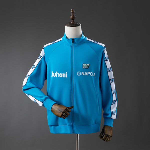 Chaqueta Napoli 1989/90 Retro Diego Maradona Track - detalle escudo