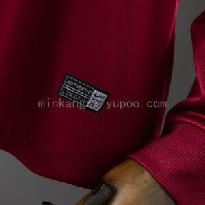 Camiseta AS Roma 2023/24 Local Manga Larga - detalle escudo