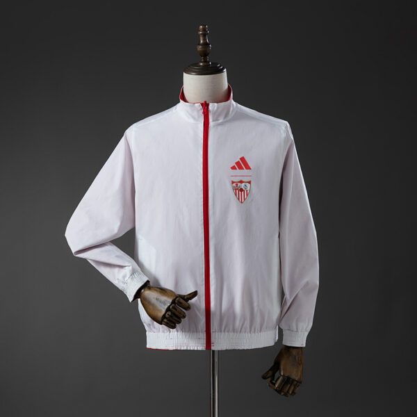Camiseta Sevilla FC 2024/25 Cortaviento Local — detalle