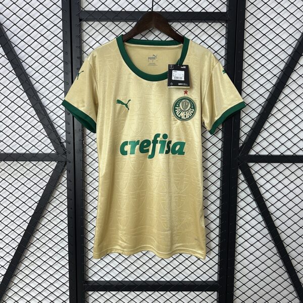 Camiseta Palmeiras 2024 Tercera — detalle escudo