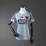 Camiseta Vasco da Gama 2023 Tercera Mujer — detalle cuello y hombro izquierdo