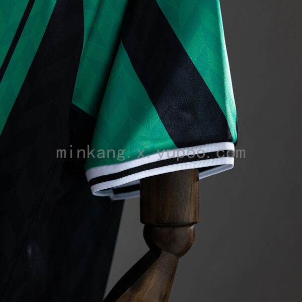 Camiseta Real Betis 2023/24 Local — detalle emblema estilizado