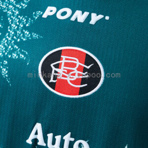 Camiseta Birmingham City 1995/96 Retro Visita Manga Larga - vista trasera