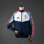 Camiseta Celta de Vigo 2023/24 Cortaviento — detalle cremallera