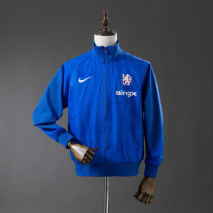 Camiseta Chelsea FC 2023/24 Cortaviento Entrenamiento Azul - detalle del logo Nike