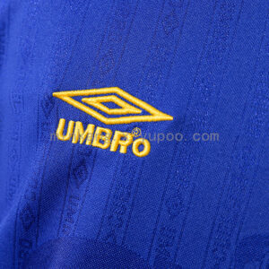 Camiseta Chelsea 1994/95 Local - detalle cuello y patrocinador