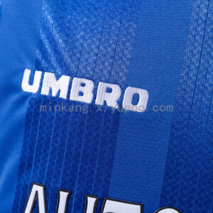 Camiseta Chelsea FC 2001/02 Local Retro Zola 25 - detalle nombre y número