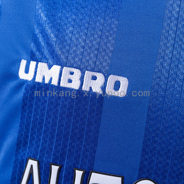 Camiseta Chelsea FC 2001/02 Local Retro Zola 25 - detalle nombre y número
