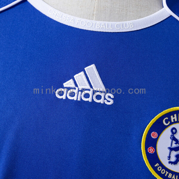 Camiseta Chelsea F.C. 2011/12 Retro Local Manga Larga - vista trasera