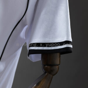 Camiseta Fulham 2024/25 Local - detalle cuello y franjas Adidas