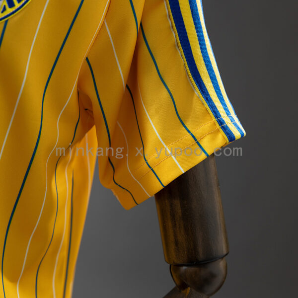 Camiseta Leeds United 1988/89 Retro Visita - vista trasera