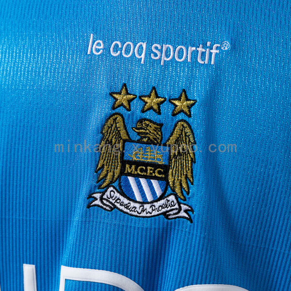 Camiseta Manchester City 1999/2000 Local Retro - vista trasera