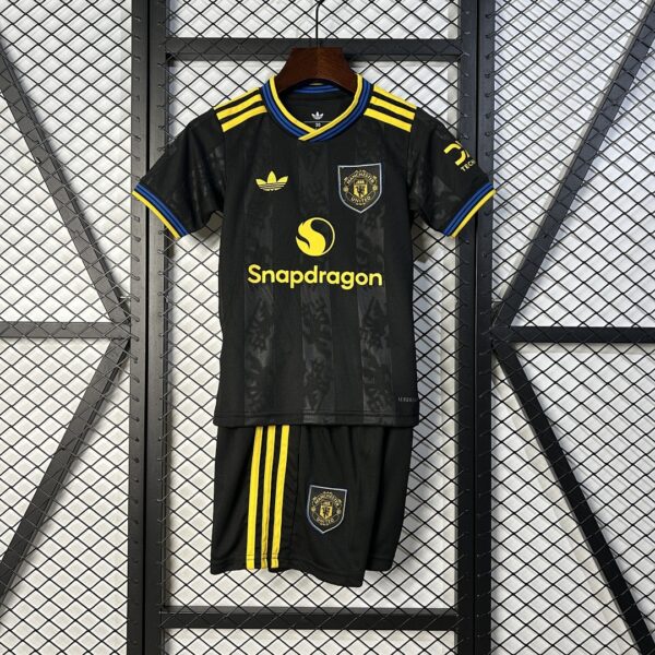 Camiseta Manchester United 1988/89 Retro Tercera - vista trasera