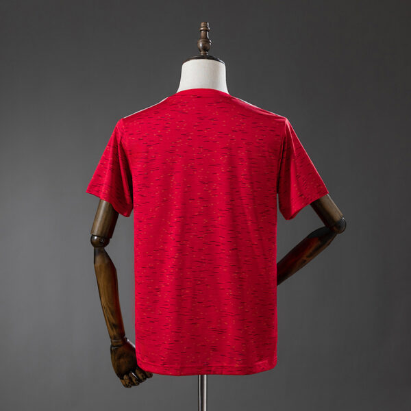 Camiseta Manchester United 2021 Retro Local - vista trasera