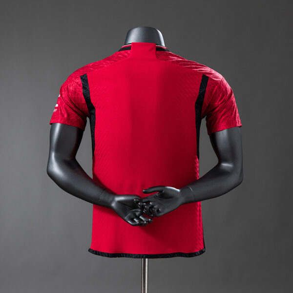 Camiseta Manchester United 2023/24 Local Versión Jugador - vista trasera